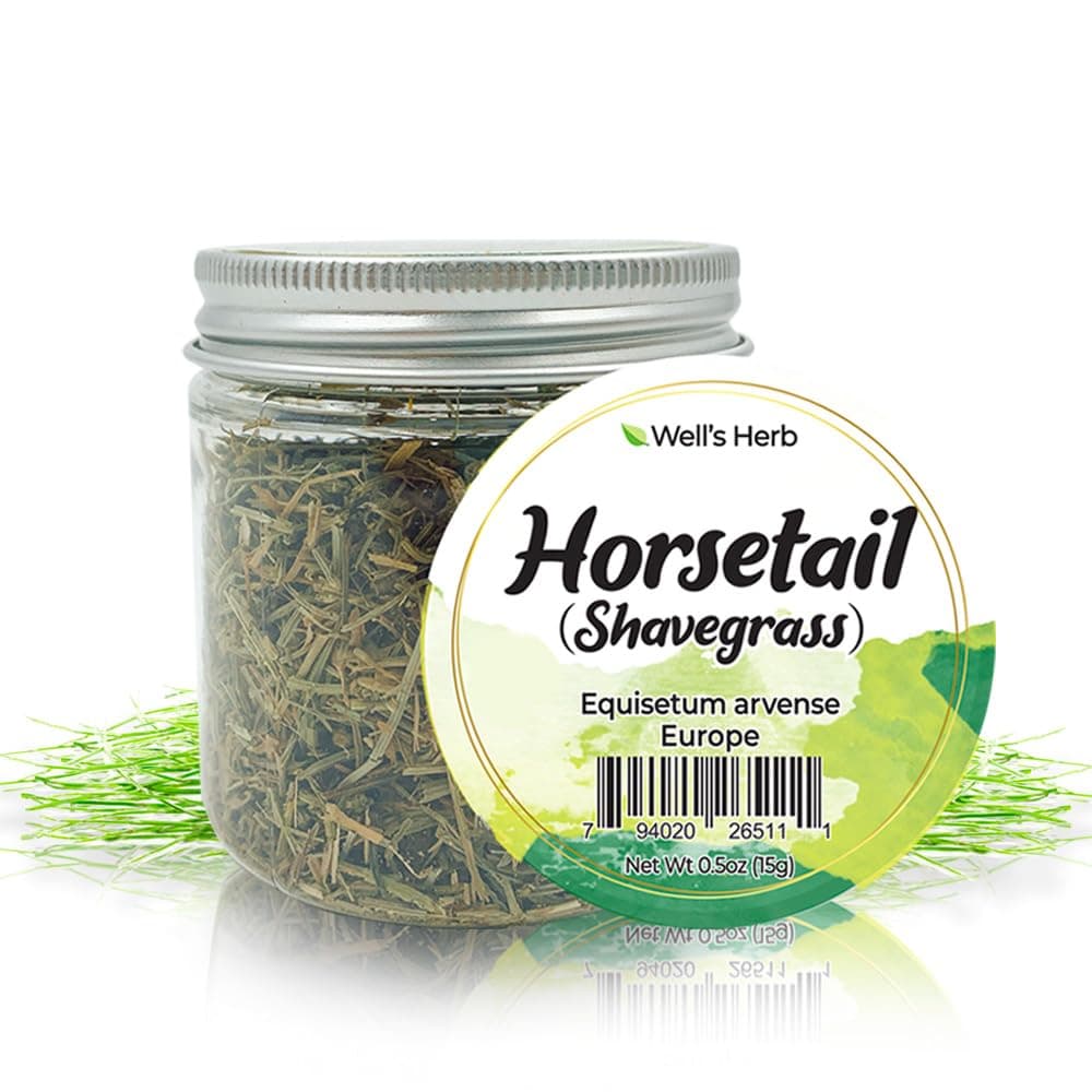 (Horsetail) - Well's Herb / 24 Kinds/Perfect for Herbal Hair Infused Oil/Edible Herbs (Horsetail)
