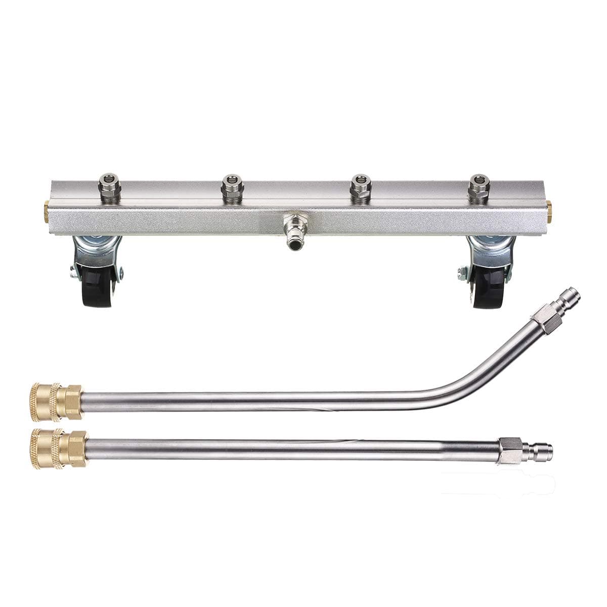 M MINGLE Pressure Washer Undercarriage Cleaner, Under Car Wash, 4000 PSI (13 Inch)