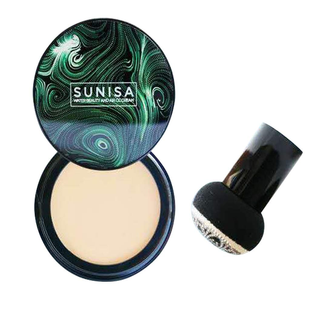 SUNISA BB and CC Cream Natural Foundation With Air Cushion 20g Natural Finish