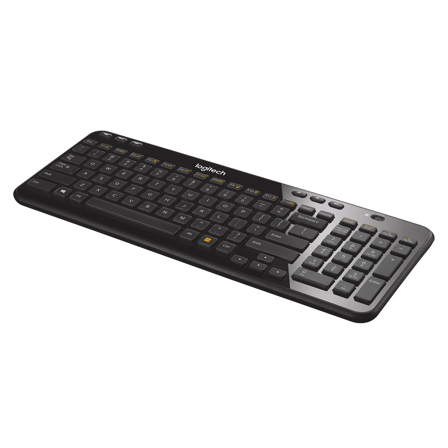 Logitech Wireless Keyboard K360 - Glossy Black (920-004088)