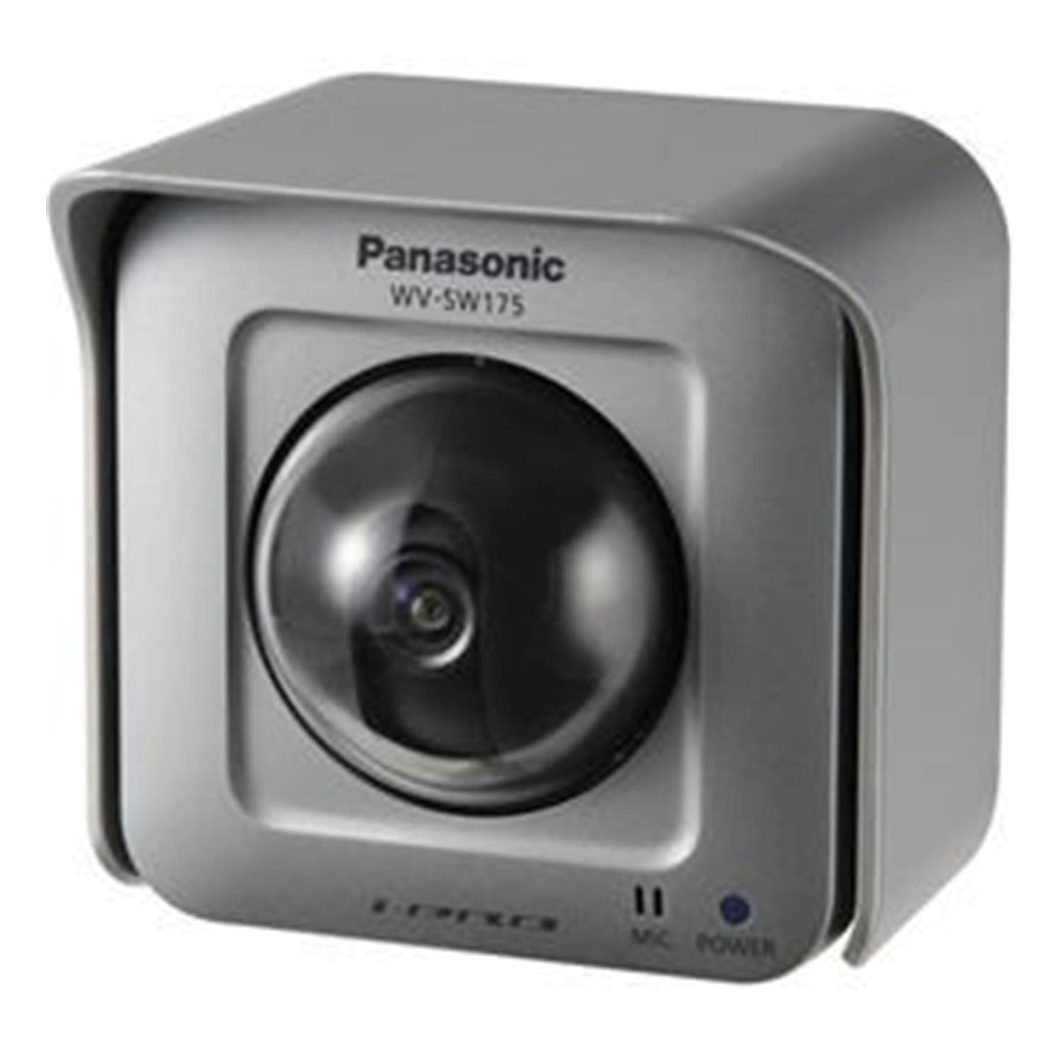 Panasonic WVSW175 H.264 Outdoor Pan and Tilt Network Camera for Surveillance Systems,Grey