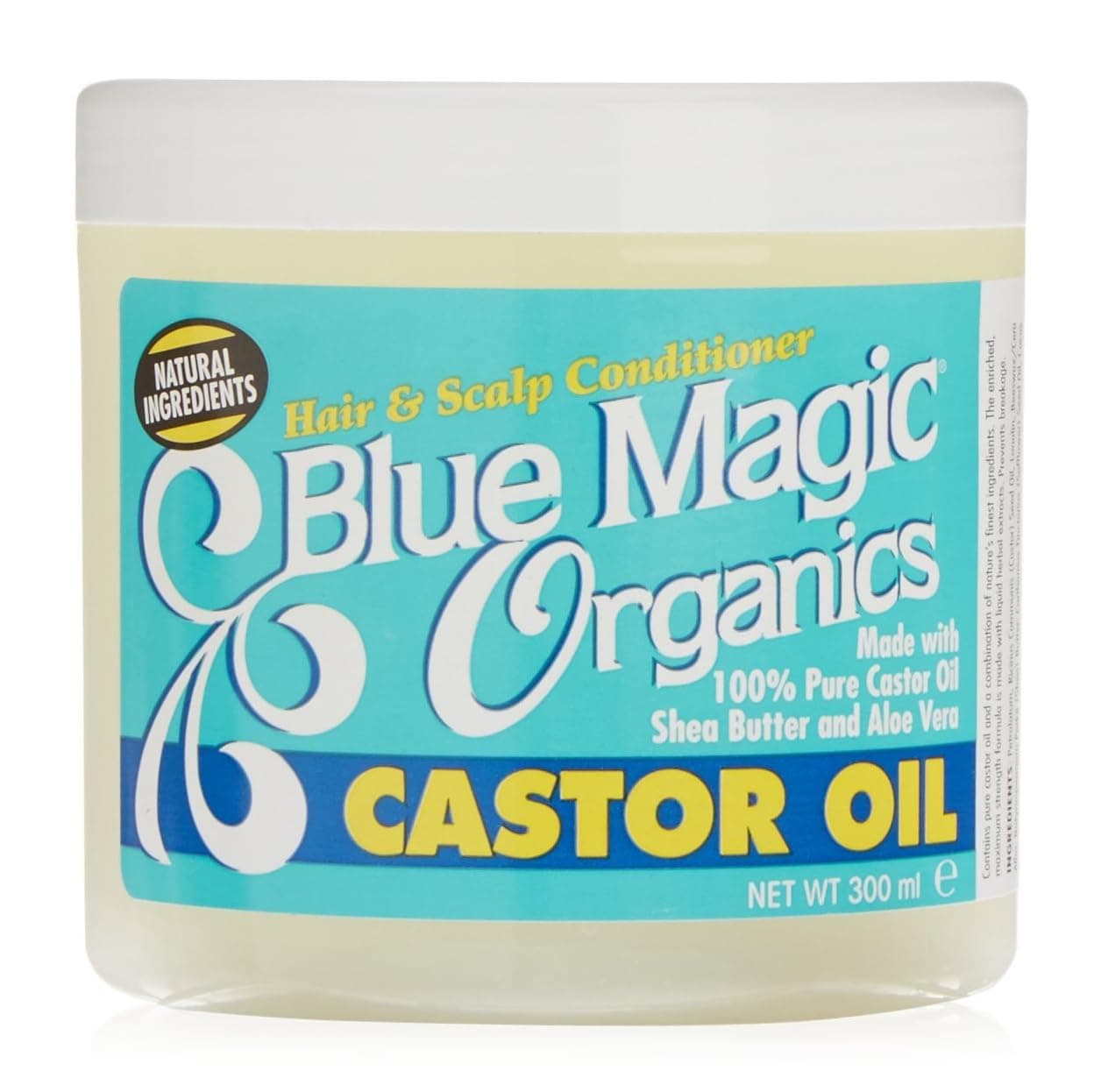 Blue Magic Organics Castor Oil, 12 Ounce