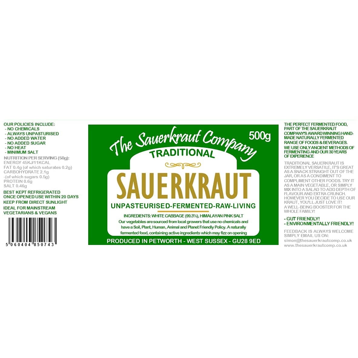 The Sauerkraut Co. Sauerkraut (1)