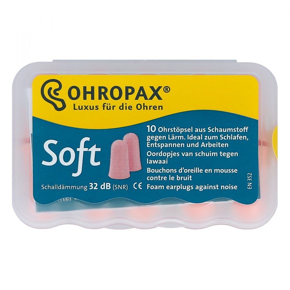 Ohropax Earplugs Soft 10s