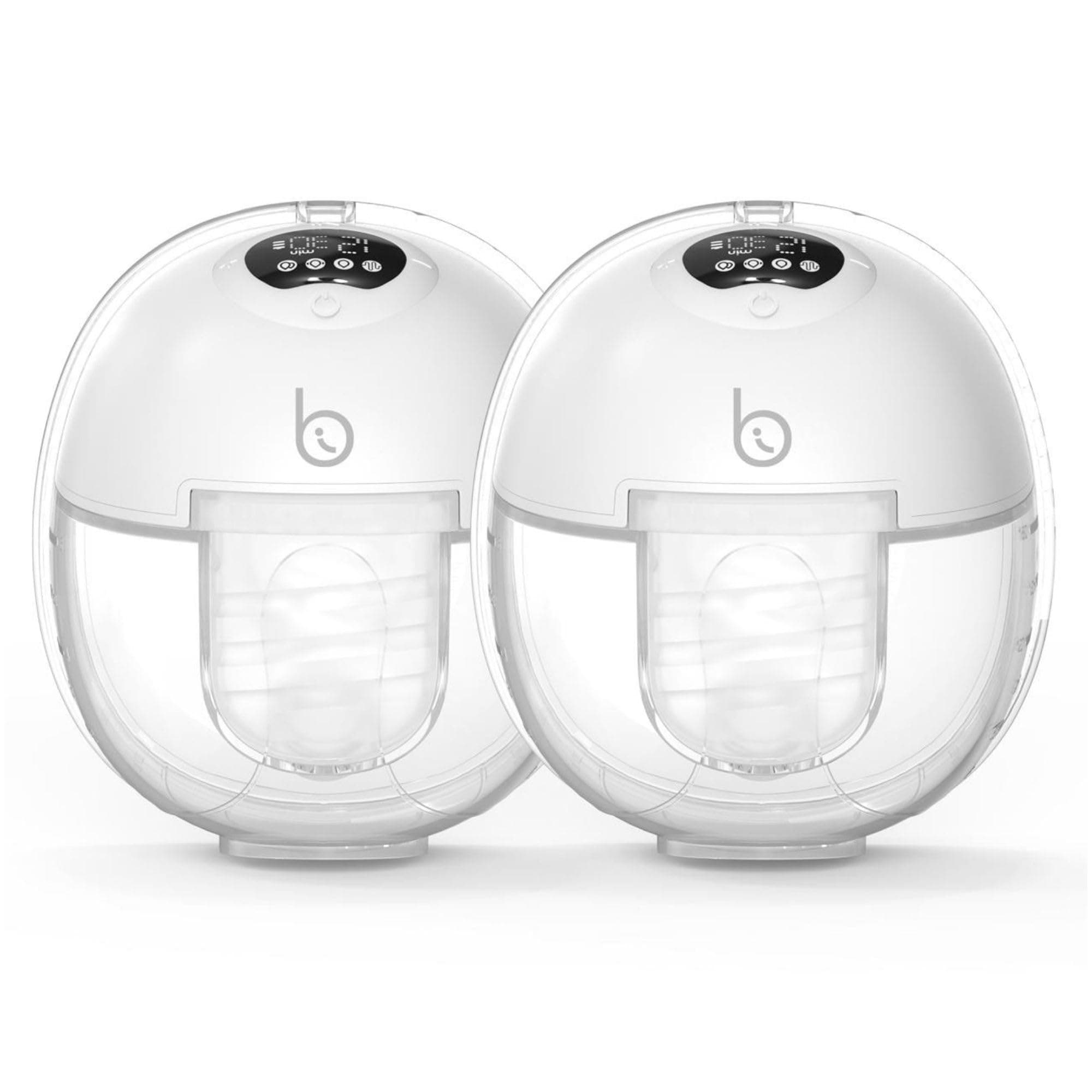 Birth Wearable Electric Breast Pump – Hands-Free, Pain-Free, Quiet Operation – Portable, USB Rechargeable, Strong Suction, BPA-Free – for Effortless Pumping Anytime, Anywhere (2 Units)