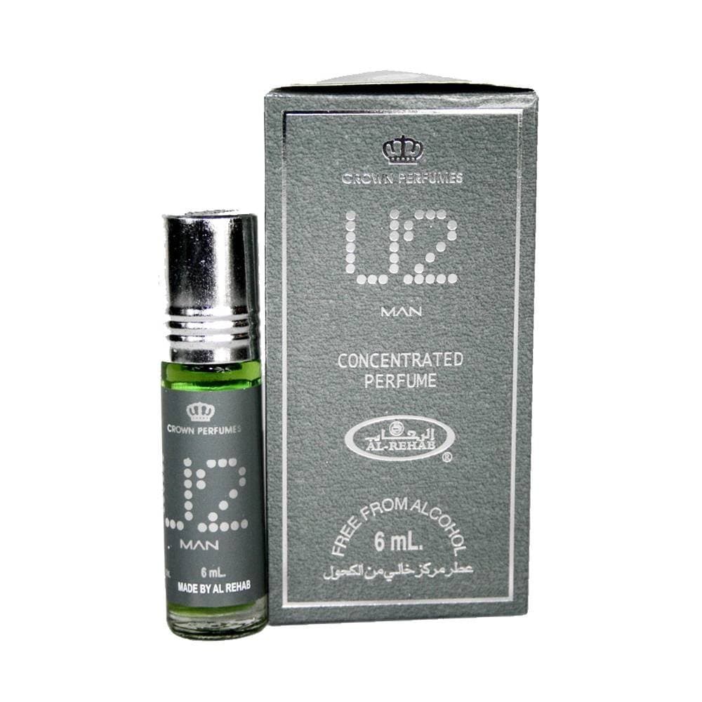 AL-REHAB PERFUMES U2 Man 6Ml Concentrated Perfume Roll On