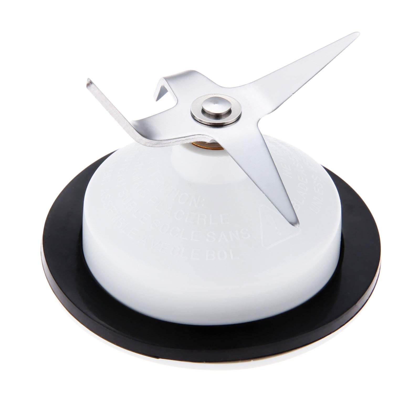 4 Leaf Blender Blade with Rubber Gasket Seal Ring, Replace KSBGCB 9704267 9706716 PS11746926, 4KSB5BK4, 4KSB5BU4, Replacement for Kitchenaid