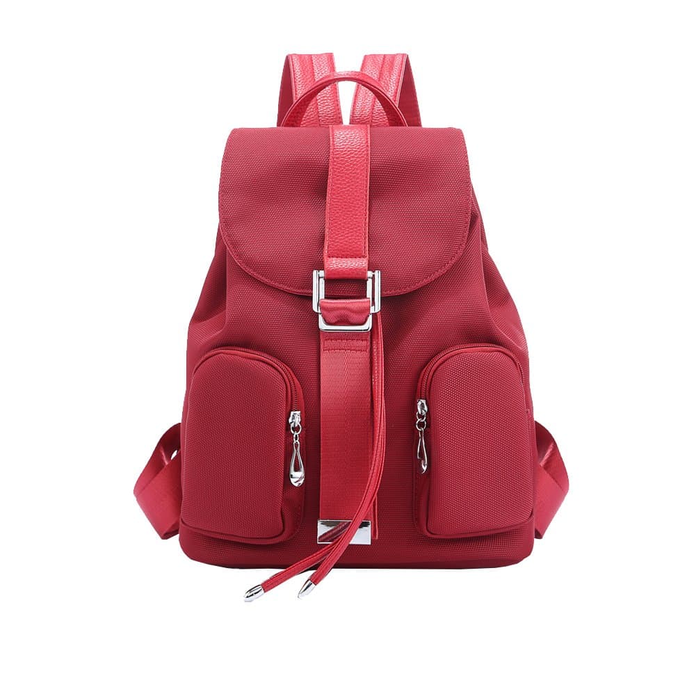 QSB Women's Waterproof Canvas Shoulder Bag Korean Casual Backpack 8881