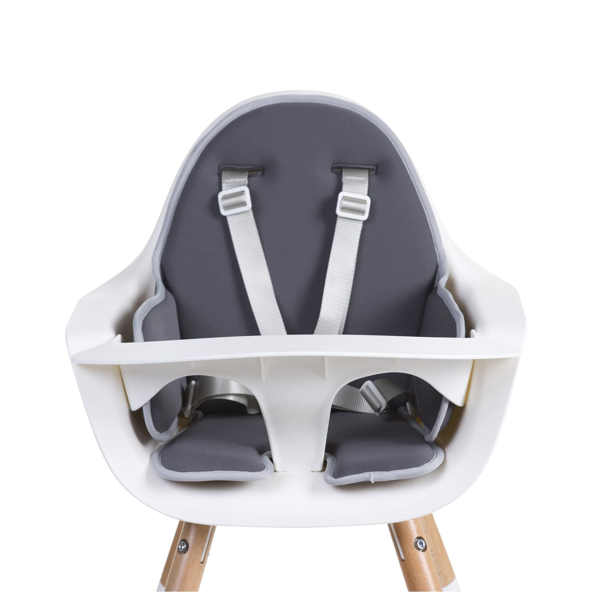 Childhome Evolu One.80° High Chair Seat Cushion, Compatible with Childhome Evolu One.80° high Chair, Soft Padded Seat Cushion, Machine Washable, High Chair Sold Separately, Dark Grey