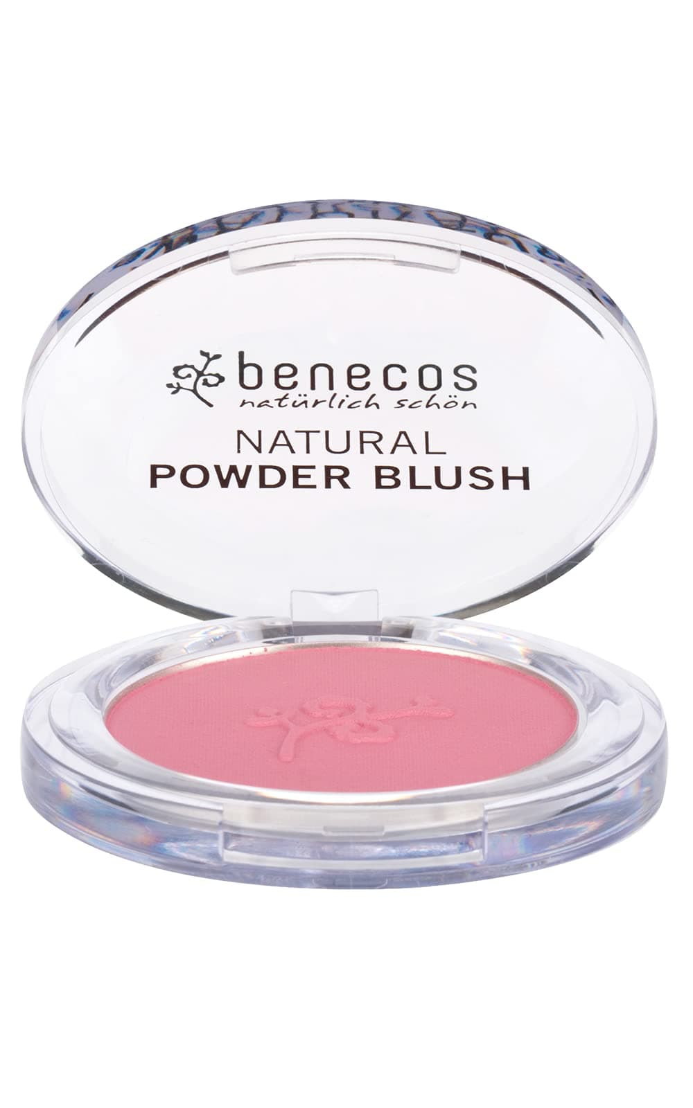 Benecos Natural Cosmetics - Powder Blush - With Organic Castor Oil - Mallow Rose - 5.5g