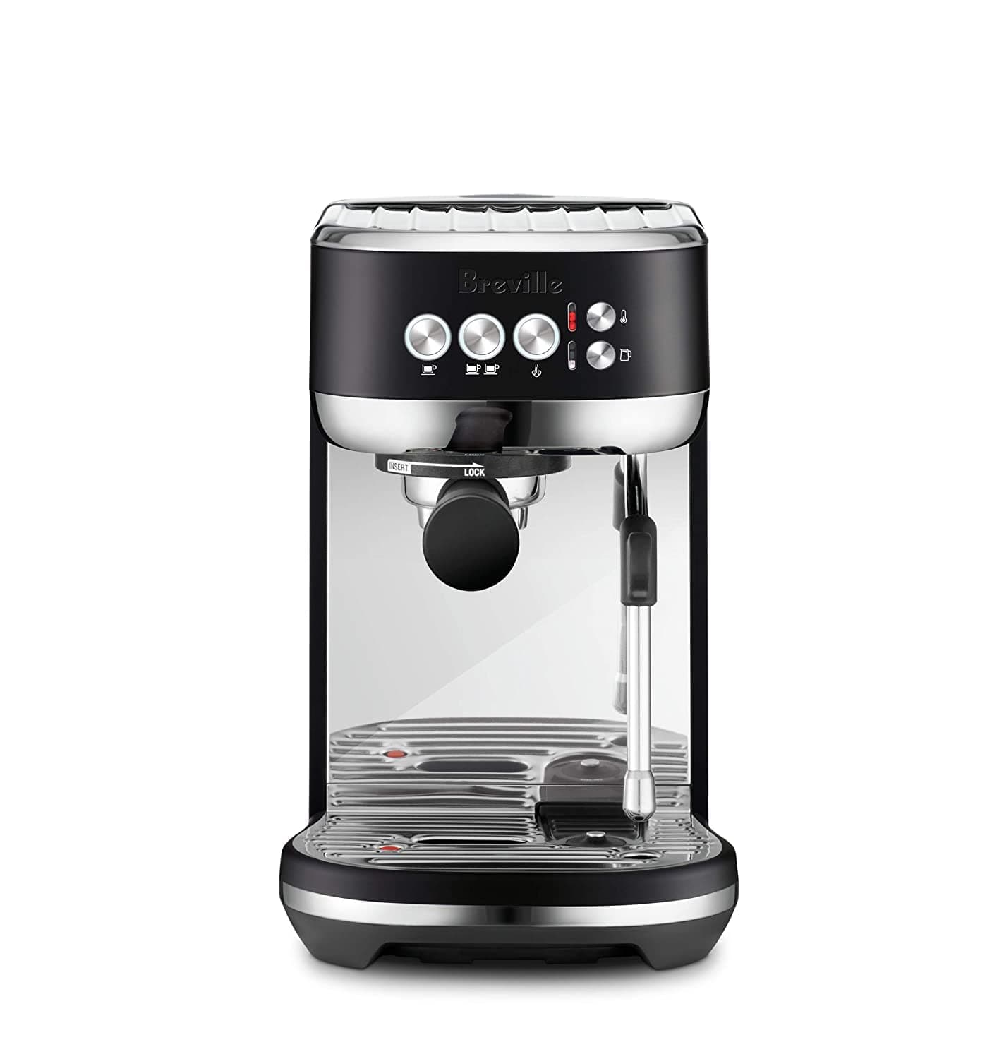 Brevillethe Bambino® Plus Expresso Machine Black Truffle BES500BTR ( International Version )