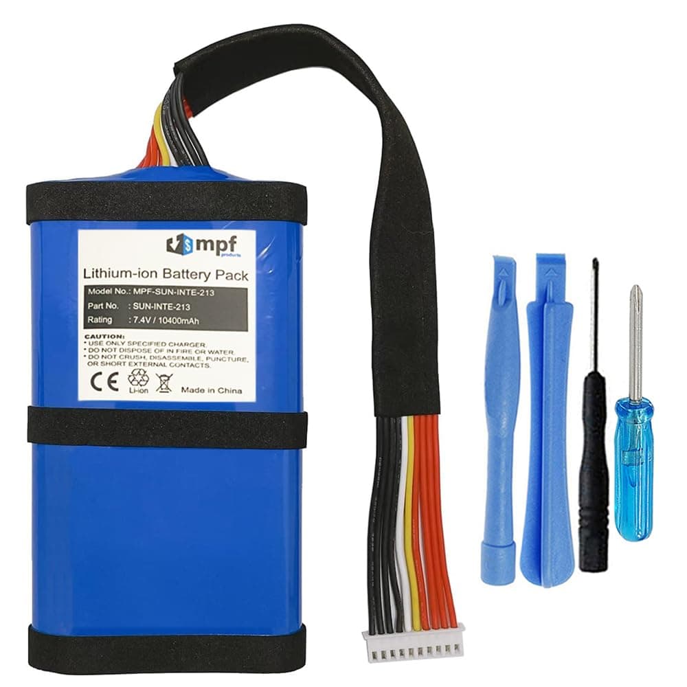 10400mAh SUN-INTE-213, SUN-INTE-268 Battery Replacement Compatible with JBL Boombox 2 Waterproof Portable Bluetooth Speaker