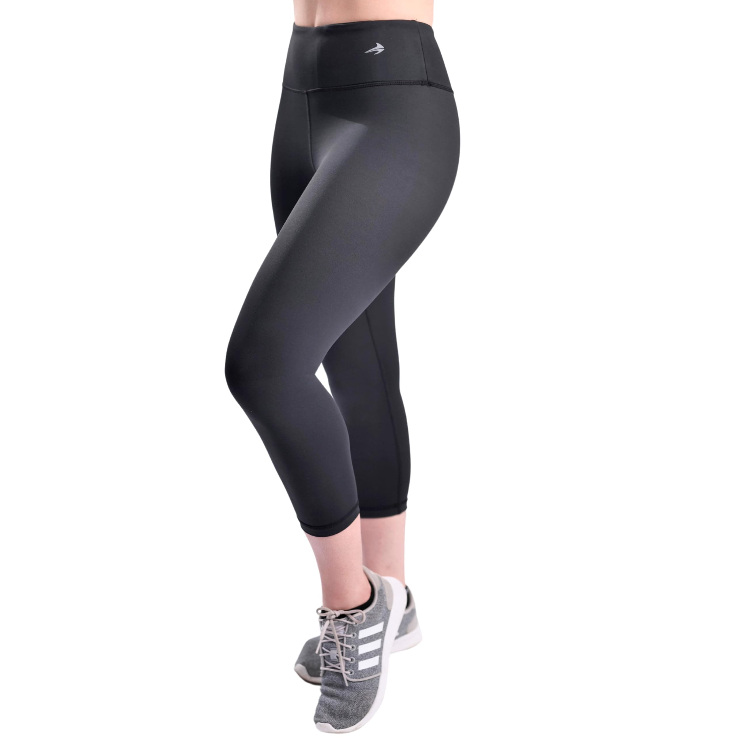 Compression Capri Leggings for Women - Yoga Capris, Running Tights, Gym Pants