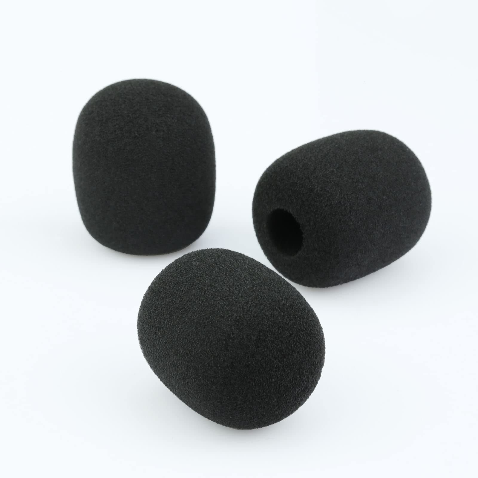 LEFXMOPHY 3 Pack Replacement Foam Pop Filter for HyperX Cloud II/Alpha/Alpha S/Mix/Core Gaming Headset