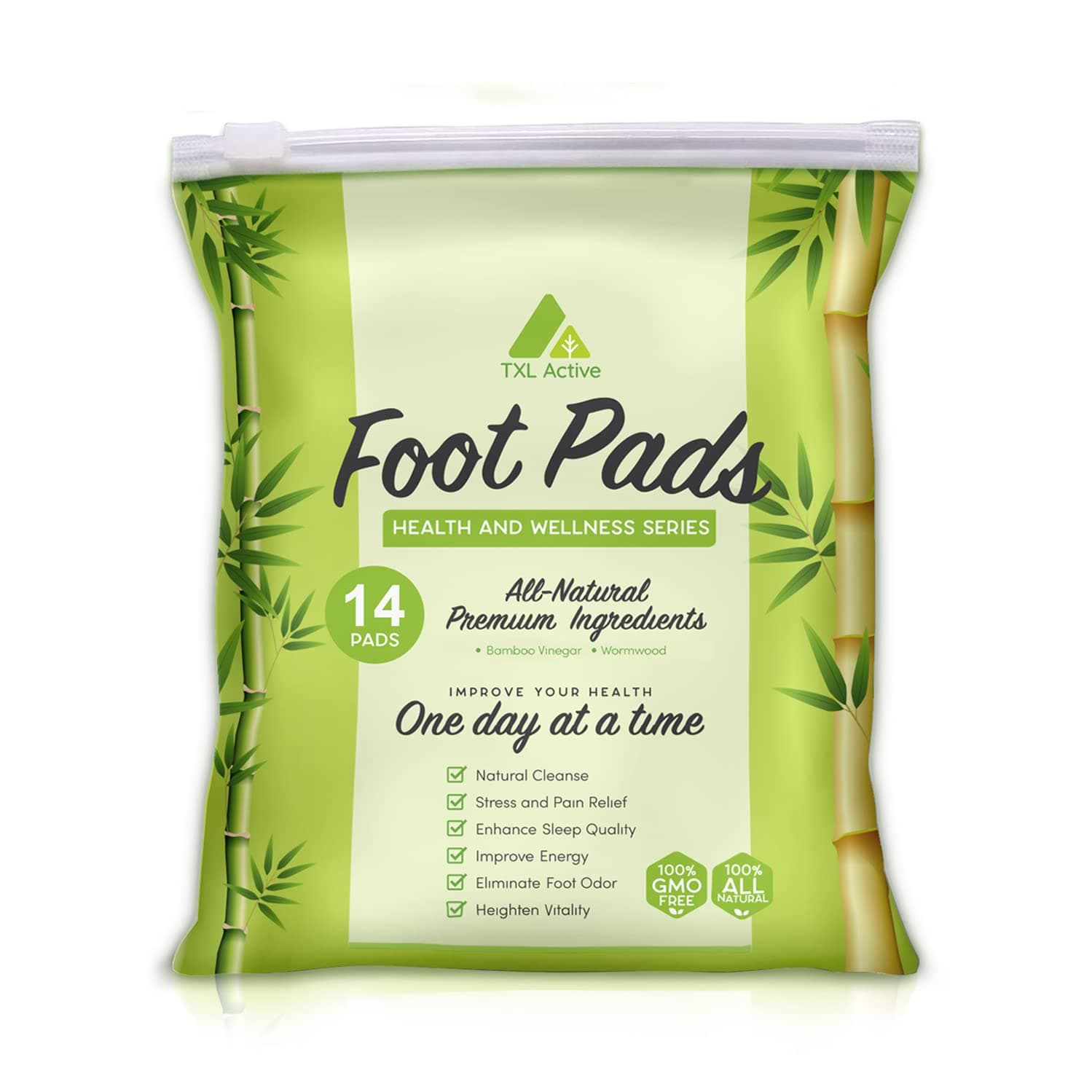 Bamboo Charcoal Foot Pads: 14 Count Overnight Comfort Patches - Plant-Based Wellness-Inspired Foot Care for Evening Routine, Travel, Workdays & Self-Care
