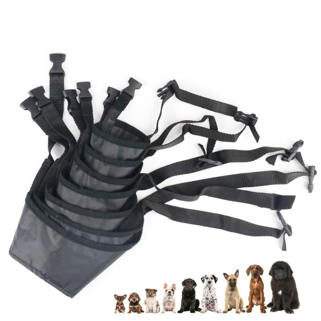 7 PCS Dog Muzzle