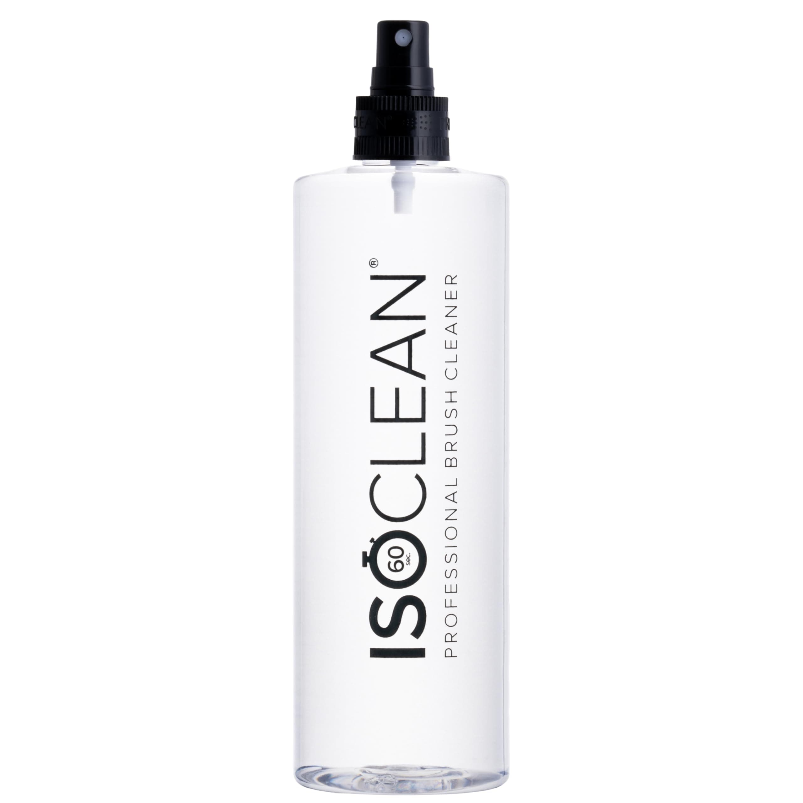 ISOCLEAN Brush Cleaner with Spray Top – Fast-Drying, No-Rinse Solution for Cleaning Makeup Tools – Vegan & Cruelty-Free – 525ml