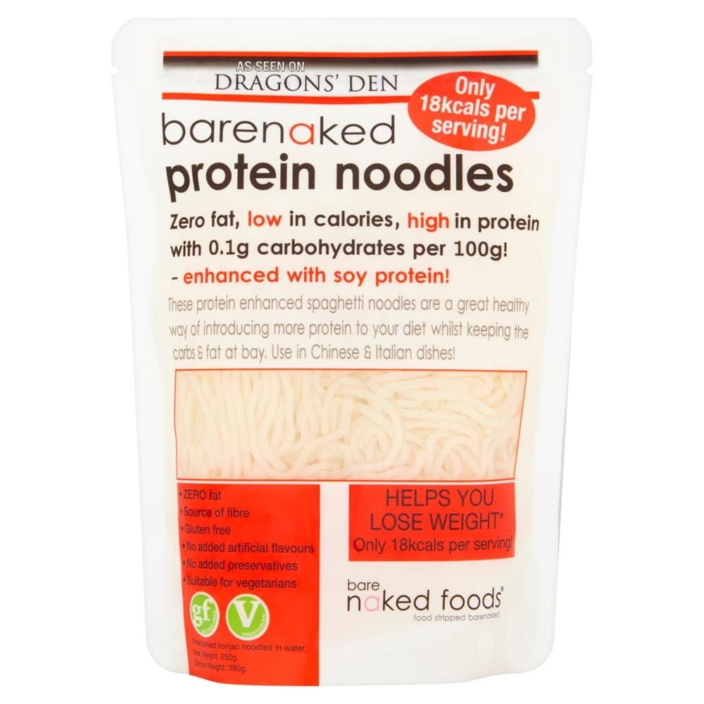 Bare Naked Protein Noodles 380g (Pack of 6)