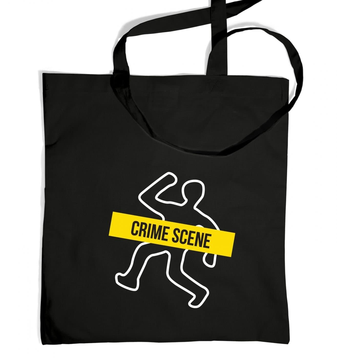 Geeky Bags By Big MouthCrime Scene Tote Bag - Black One Size Tote Bag