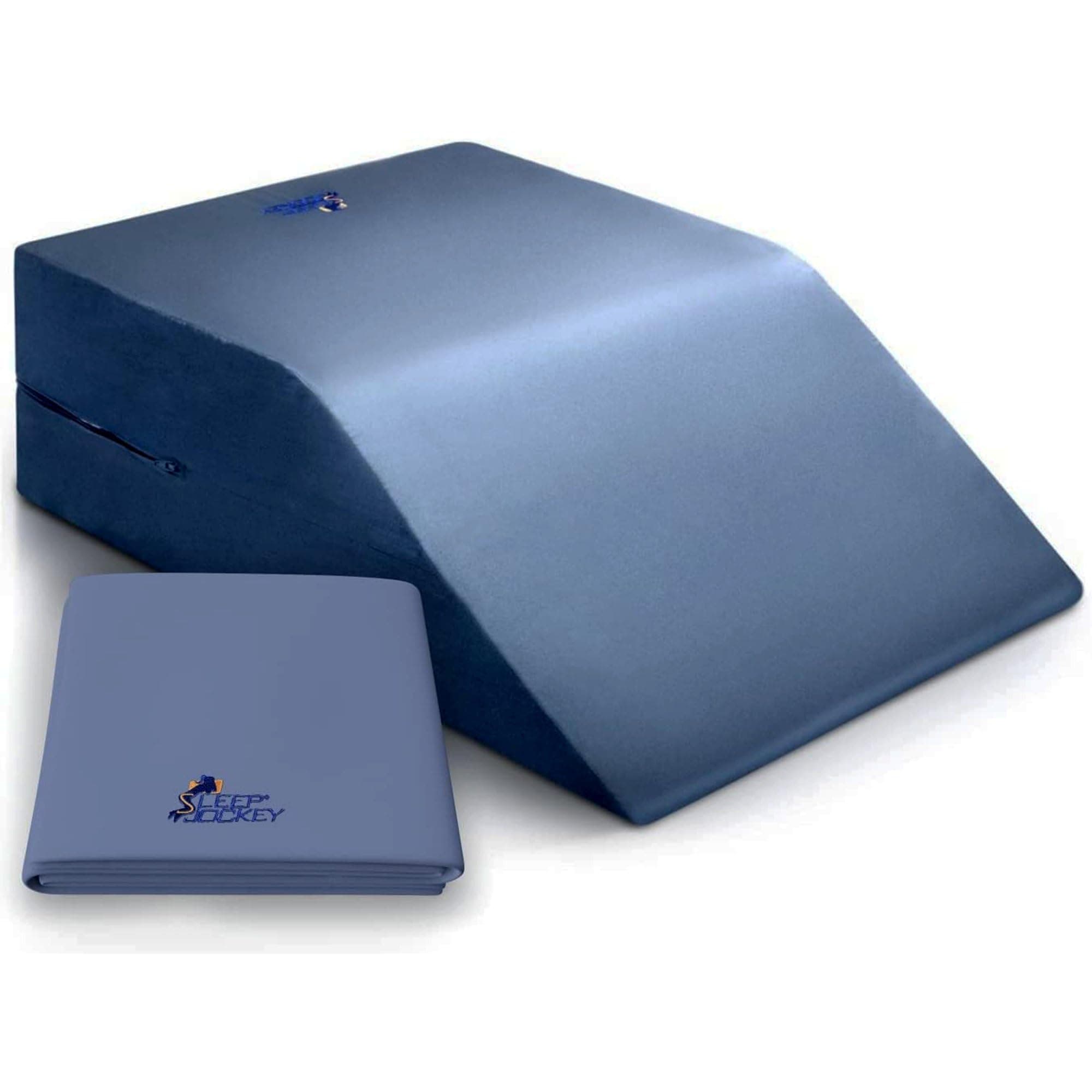 Sleep Jockey Leg Wedge Pillow Case Cover - 25x20x8 - Leg Wedge Pillow Cover - Fits Most Leg Wedges for Post-Surgery Elevation - Easy Care and Long Lasting