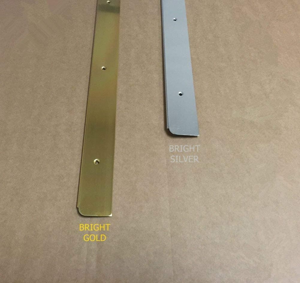 Kitchen Worktop Edging Strips Trims Bright Gold & Bright Silver Brand New