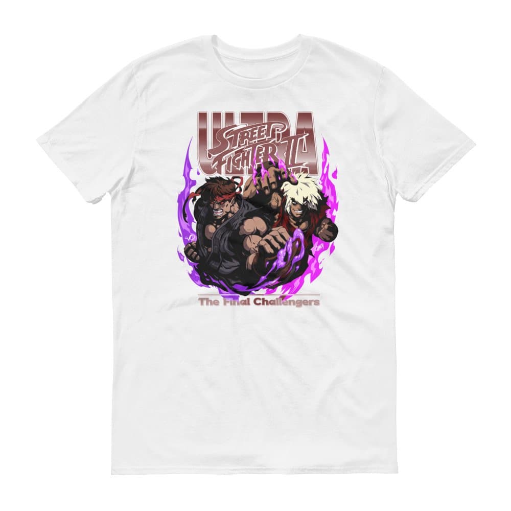 UDON Collectibles Final Challengers Ultra Street Fighter 2 Men's Shirt