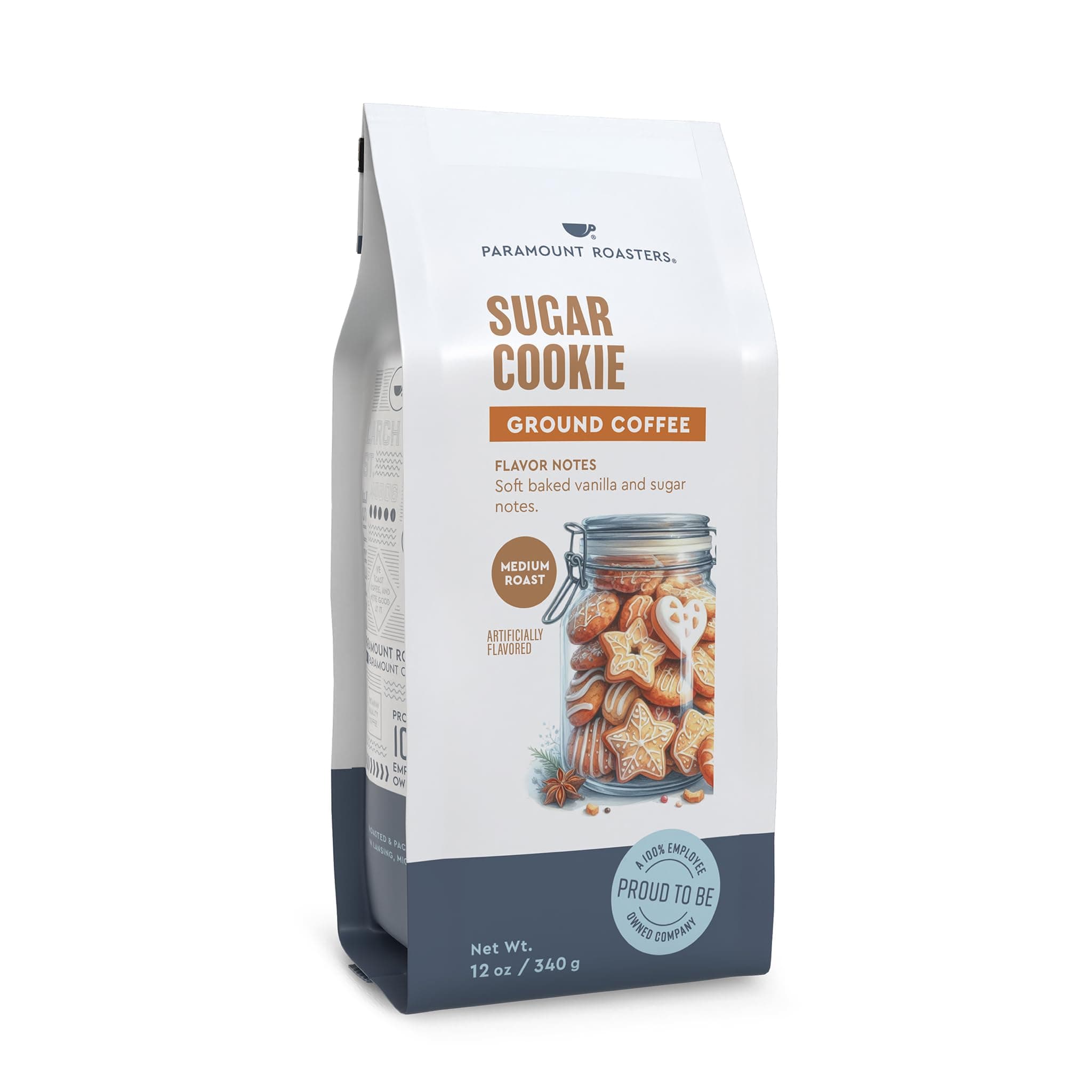 Paramount Roasters, Sugar Cookie Ground Coffee, 1-12oz bag (Paramount Coffee ...