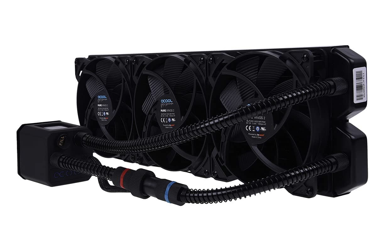 Alphacool 11390 Eisbaer 420 CPU - Black Water Cooling Kits, Systems and AIOs
