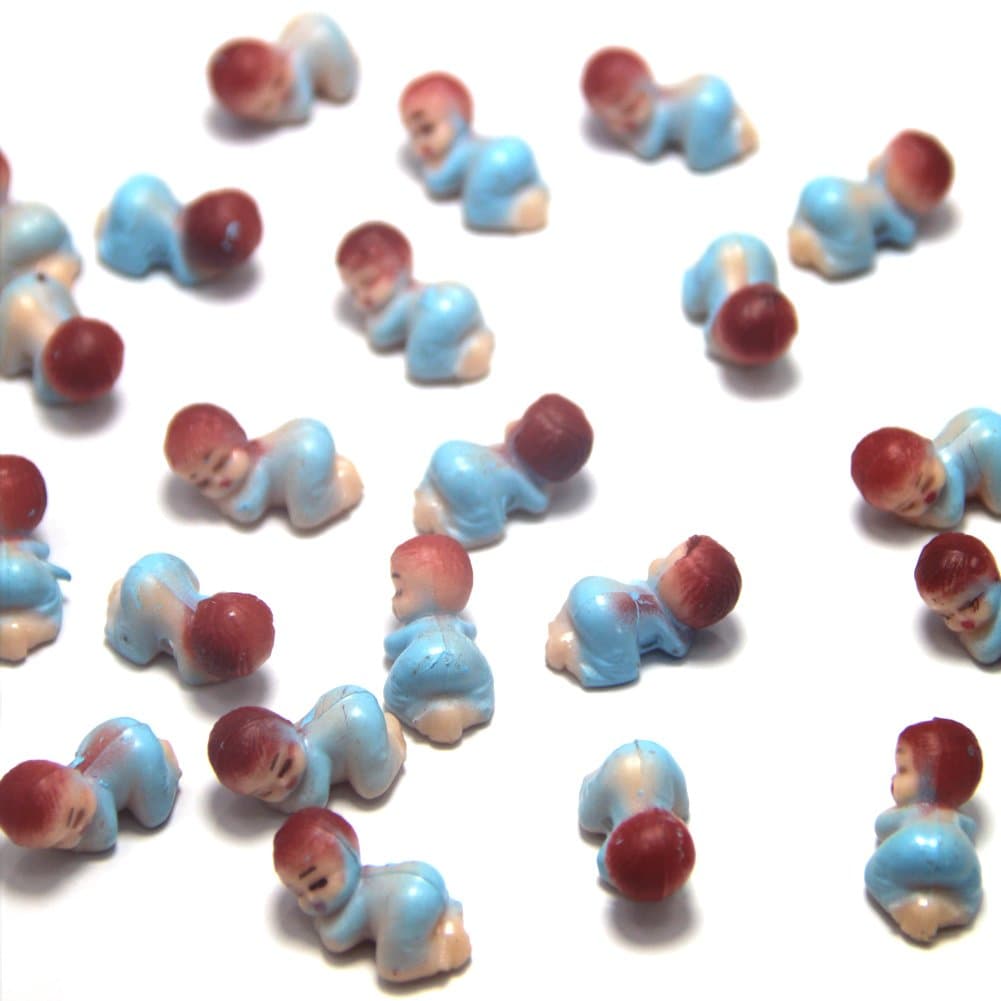 1’’ Blue My Water Broke Baby Shower Favor 60pcs