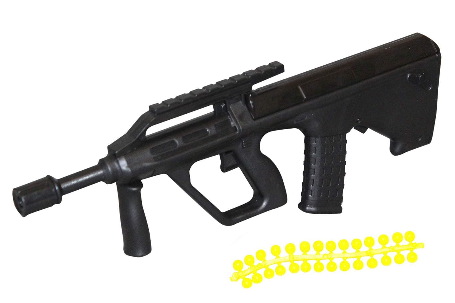 AKSHAT 1:3.5 Aug Kids Metal Toy Gun Model DIY Model Guns Toy Sniper Rifle for Collection Black Color Soft Bullets 9 mm | PUBG Model