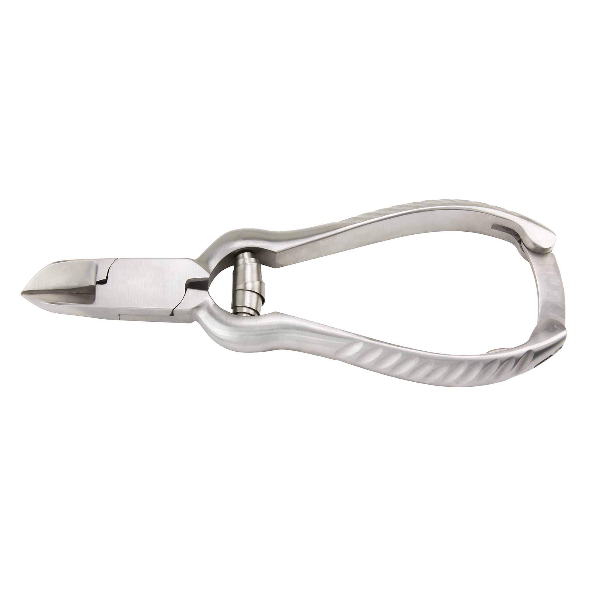 Nail Nipper, 4-5/8", Concave Jaws, Barrel Spring, V940207