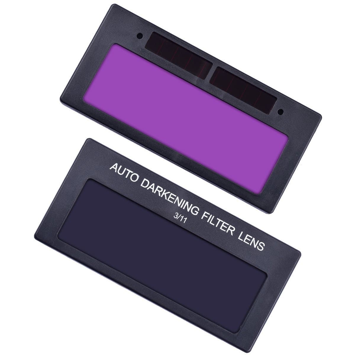 Solar Auto Darkening Welding Filter Lens, Variable Shade Horizontal Filter, Mask Lens Automation Filter Shade Eyes Lens Welding Helmet Lens Filter Helmet Filter Shade