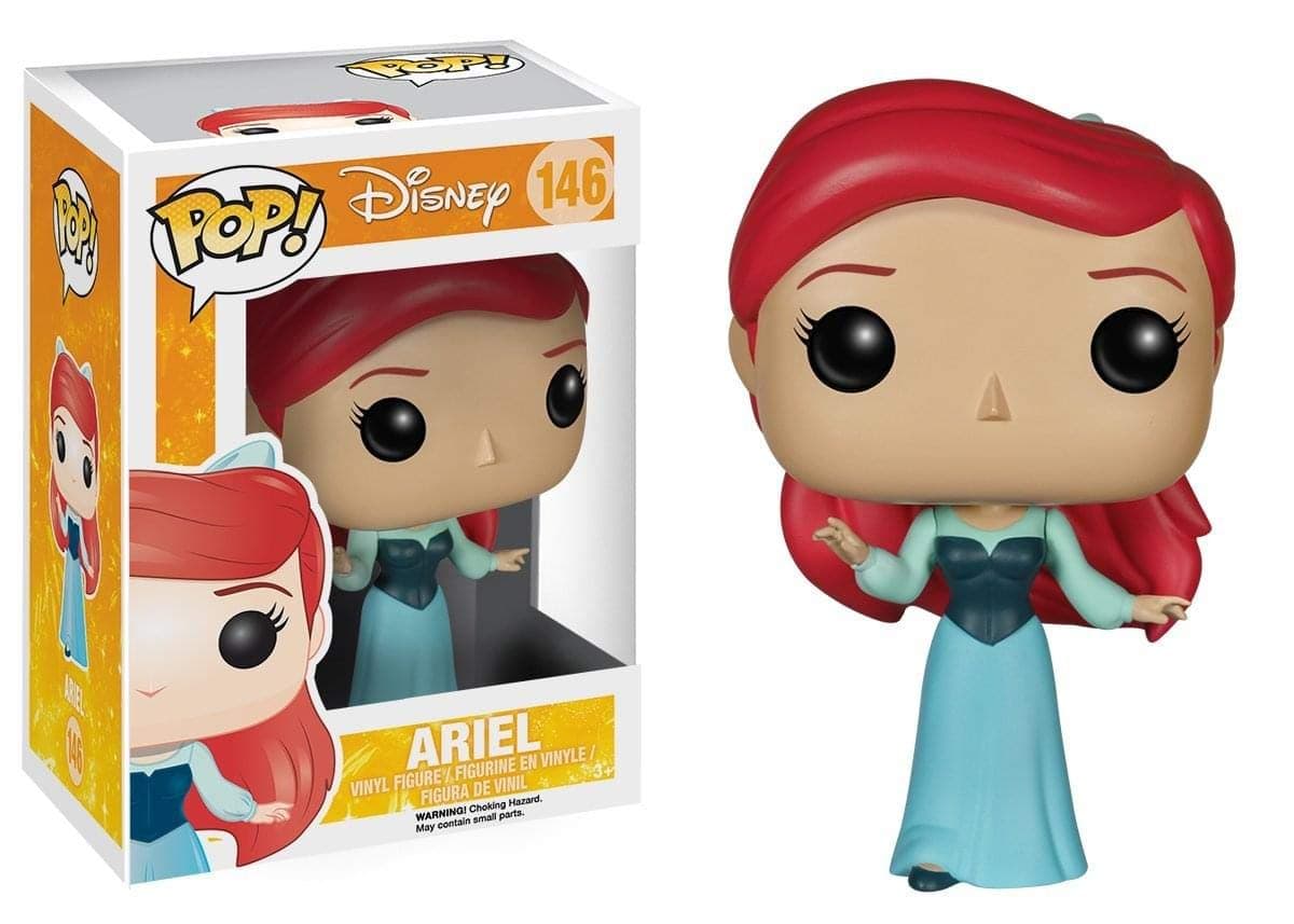 Disney Little Mermaid Ariel Blue Dress Pop Vinyl Figure