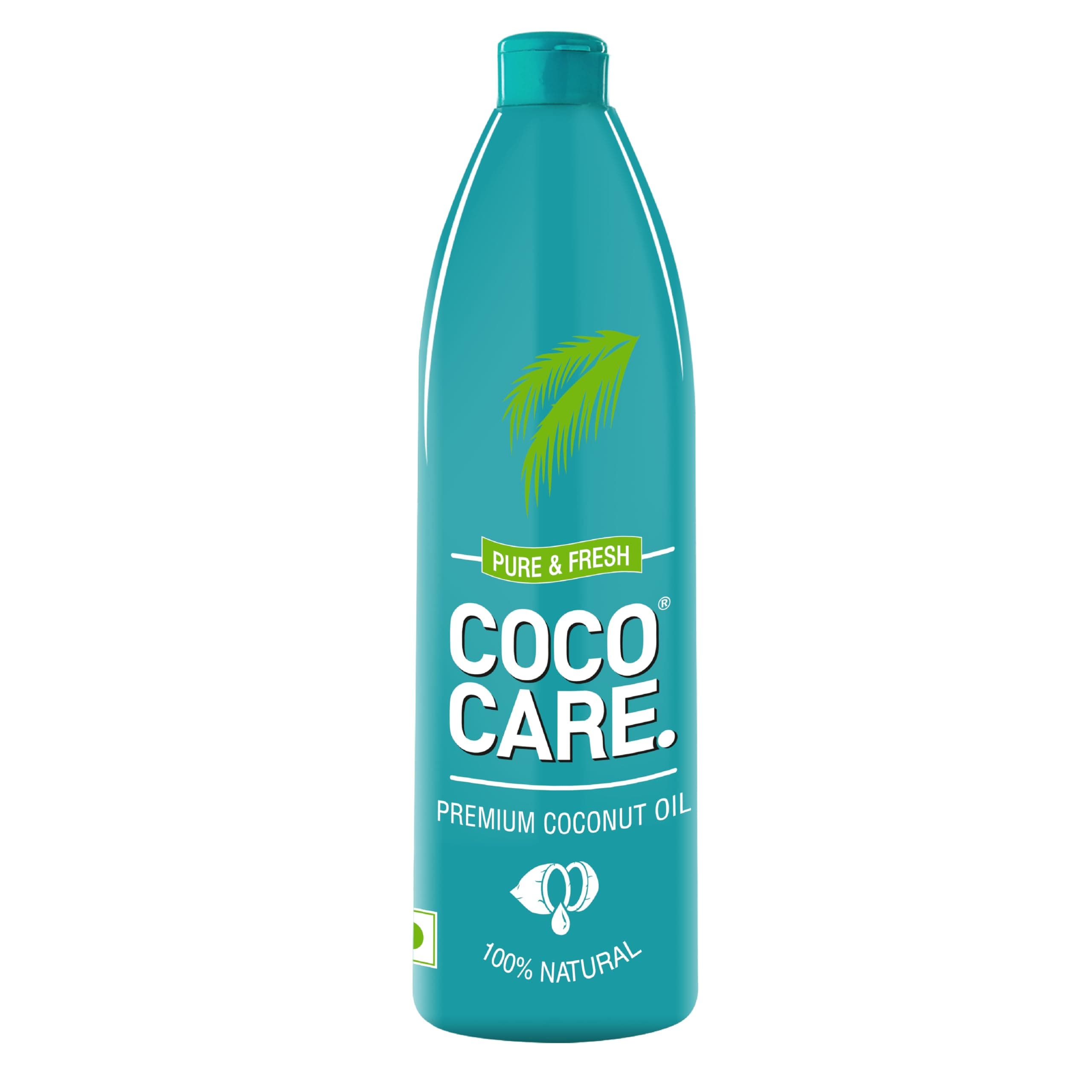 COCOCARE Premium Coconut Oil - 500ml Bottle, 100% Pure & Natural, Made from Finest Handpicked Dala Khopra which gives Fresh & Lingering Aroma