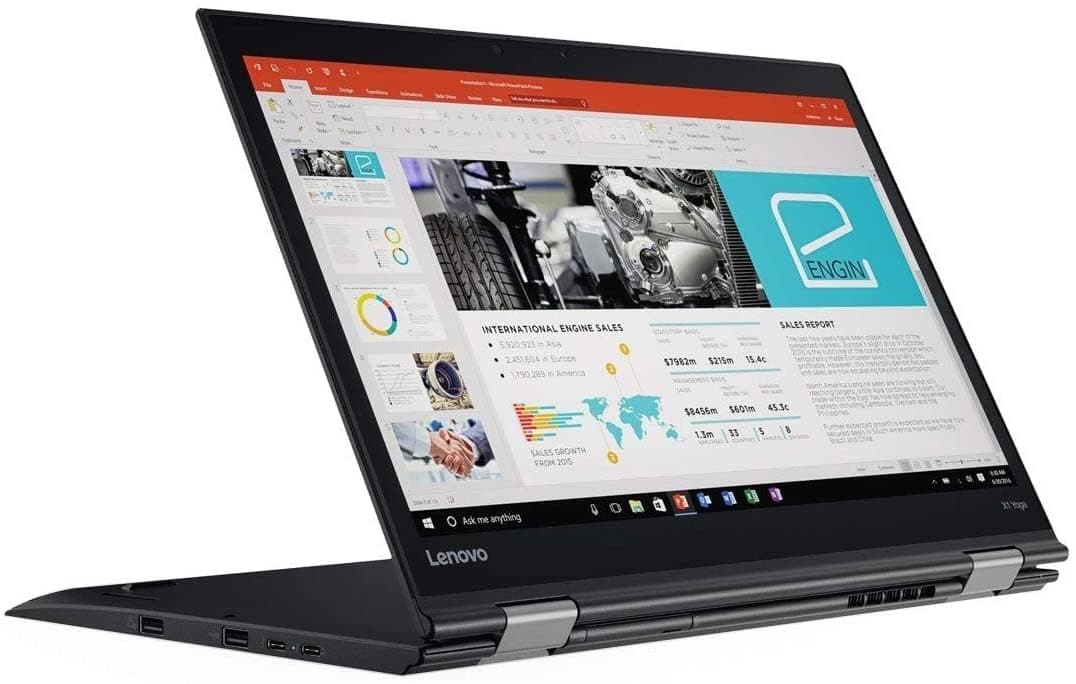 Lenovo Thinkpad X1 Yoga 3rd Gen 20LD001GUS 14in FHD (1920x1080) Touchscreen 2-in-1 Ultrabook - Intel Core i5-8250U Processor, 8GB RAM, 256GB PCIe SSD, Windows 10 Pro (Renewed)
