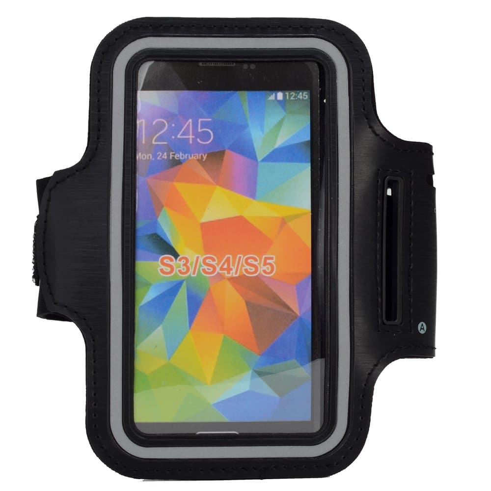 Galaxy Armband for Galaxy S4 Galaxy S5 (Black)