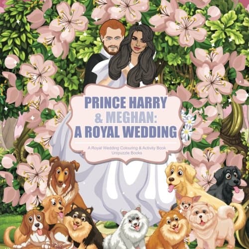 Prince Harry & Meghan: A Royal Wedding Colouring & Activity Book: Over 30 Activities including Colouring Pages! * Full Colour  * Wordsearches * Kriss ... Memorabilia Activity Books) (Volume 1)