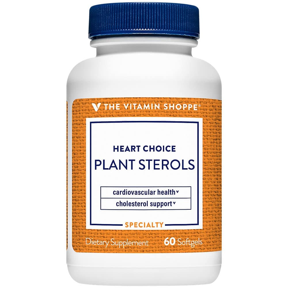 The Vitamin Shoppe Heart Choice® Plant Sterols, Supports Cardiovascular (60 Softgels)