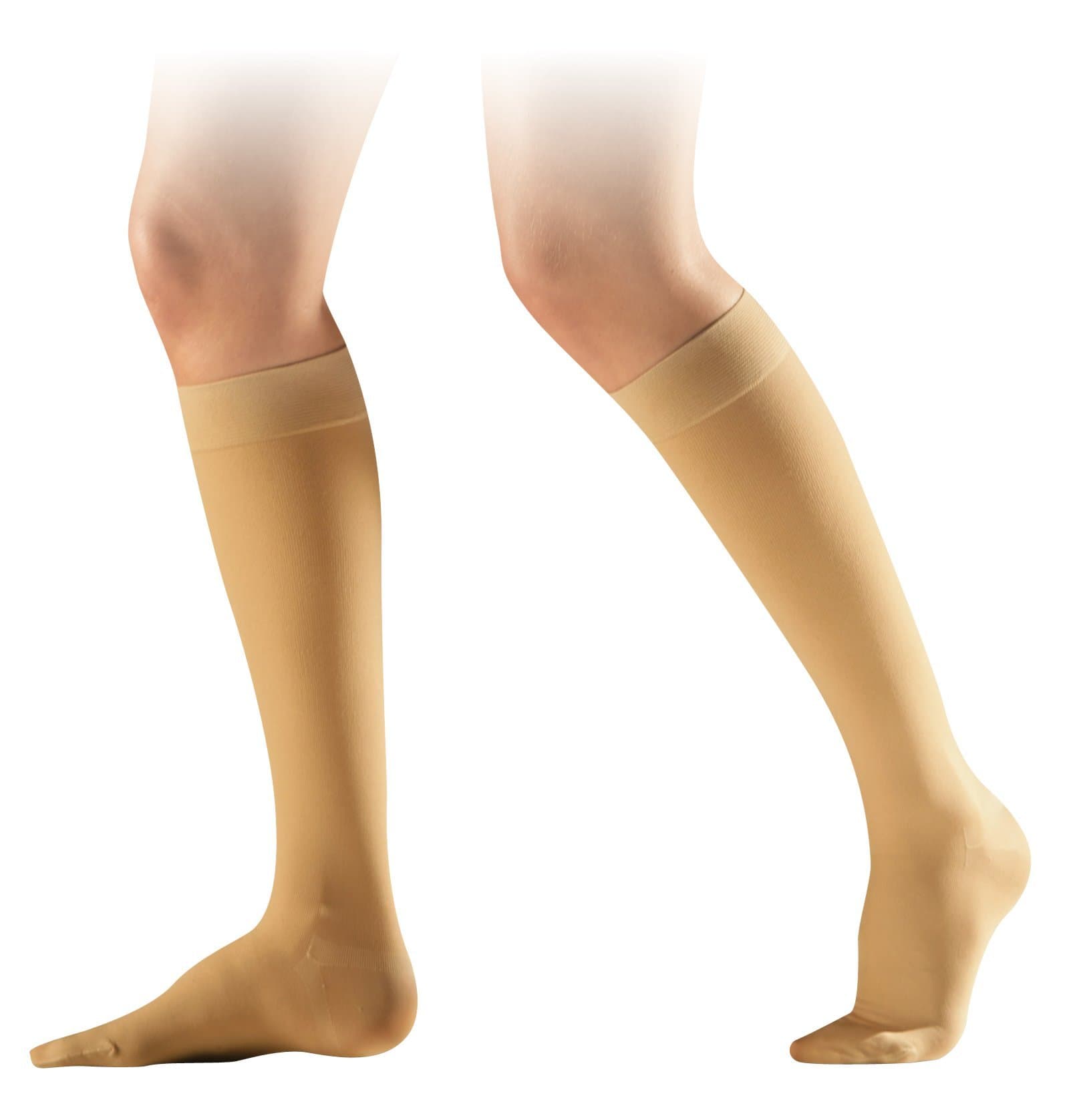 Sigvaris Cotton knee-CO1 Punta Closed Colour Natural