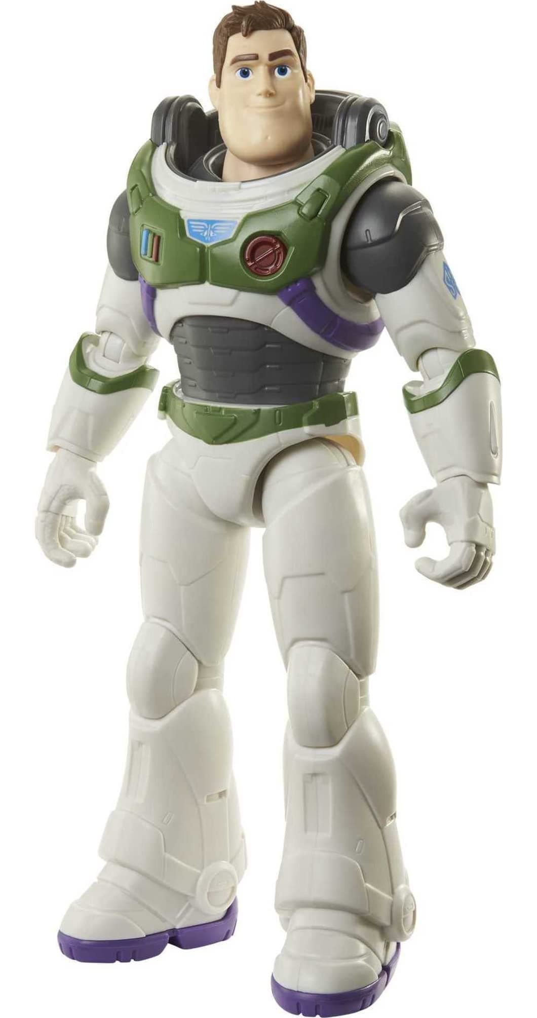 Mattel Buzz Lightyear Disney Original Space Ranger Alpha Suit (12 Inch), Astronaut Action Figure from the Film, 4 Years and up, Alphasuit Buzz, HHK30, Lightyear Large Scale Alpha Buzz