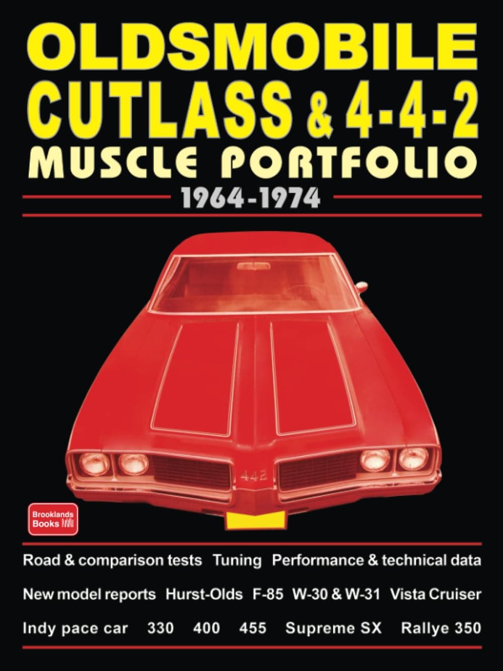 Oldsmobile Cutlass and 4-4-2 Muscle Portfolio 1964-1974: Road Test Book