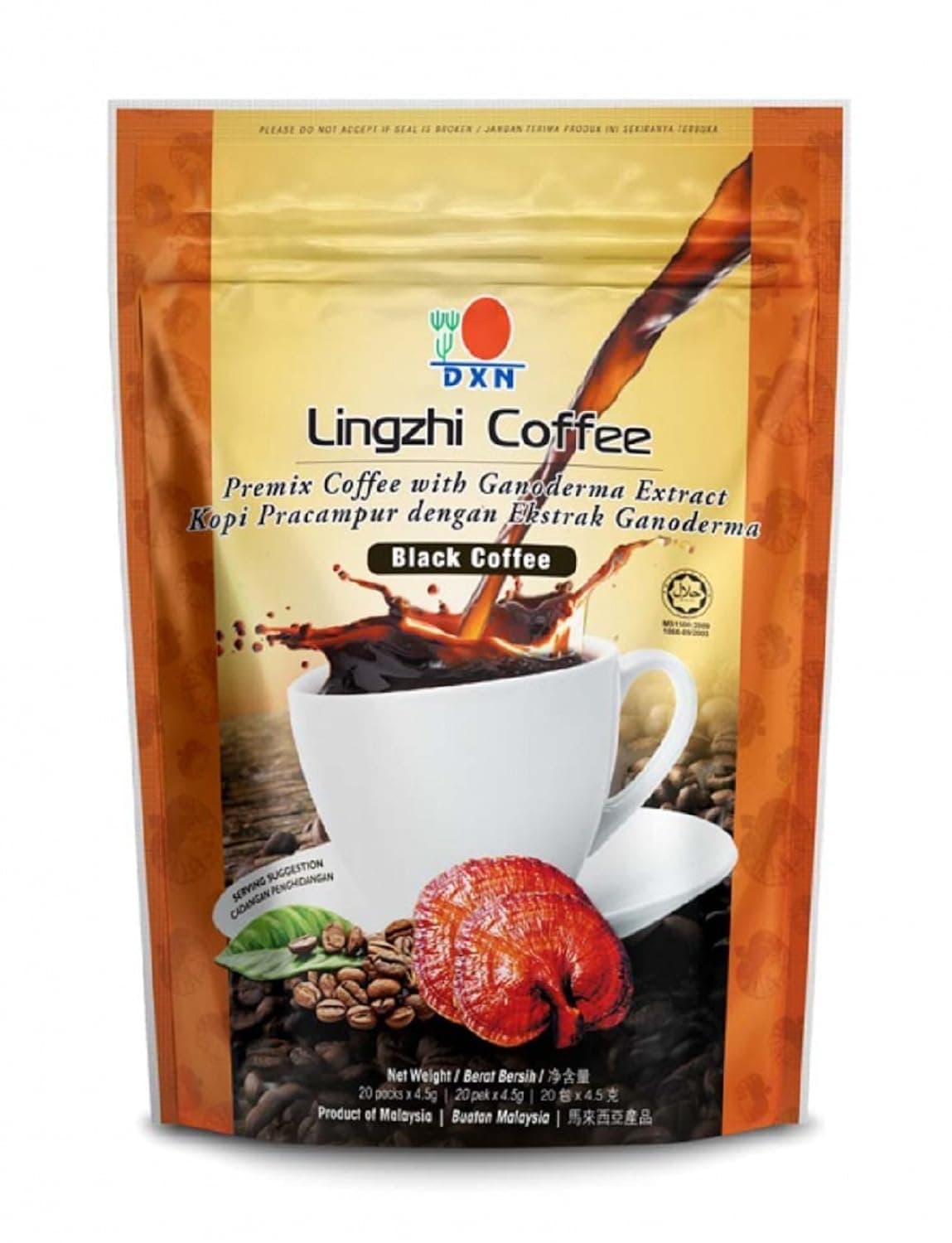 DXN - Lingzhi Black Coffee with Ganoderma Extract