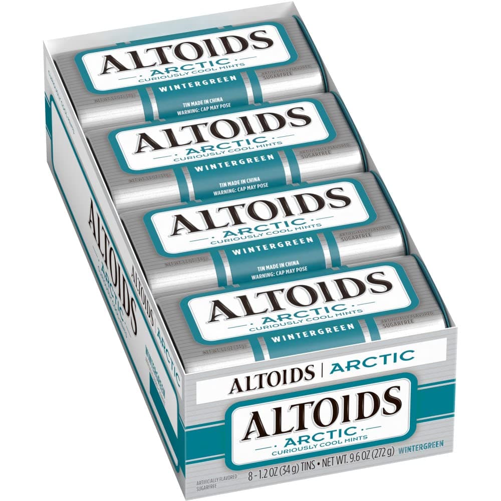 Altoids Artic Mints 1.2 Ounce (Pack of 8) Wintergreen