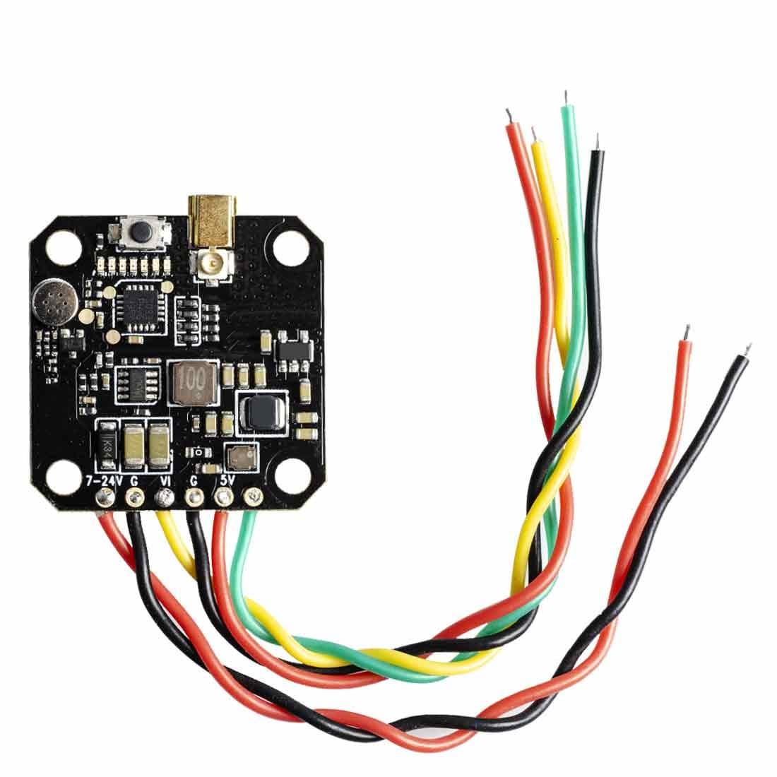 FX3-ultimate 5.8GHz 25/200/400/600mW Switchable Mini VTX, OSD Configuring via Betaflight, Supports Pit Mode, MMCX+UFL Connector, Smart Audio Compatibility