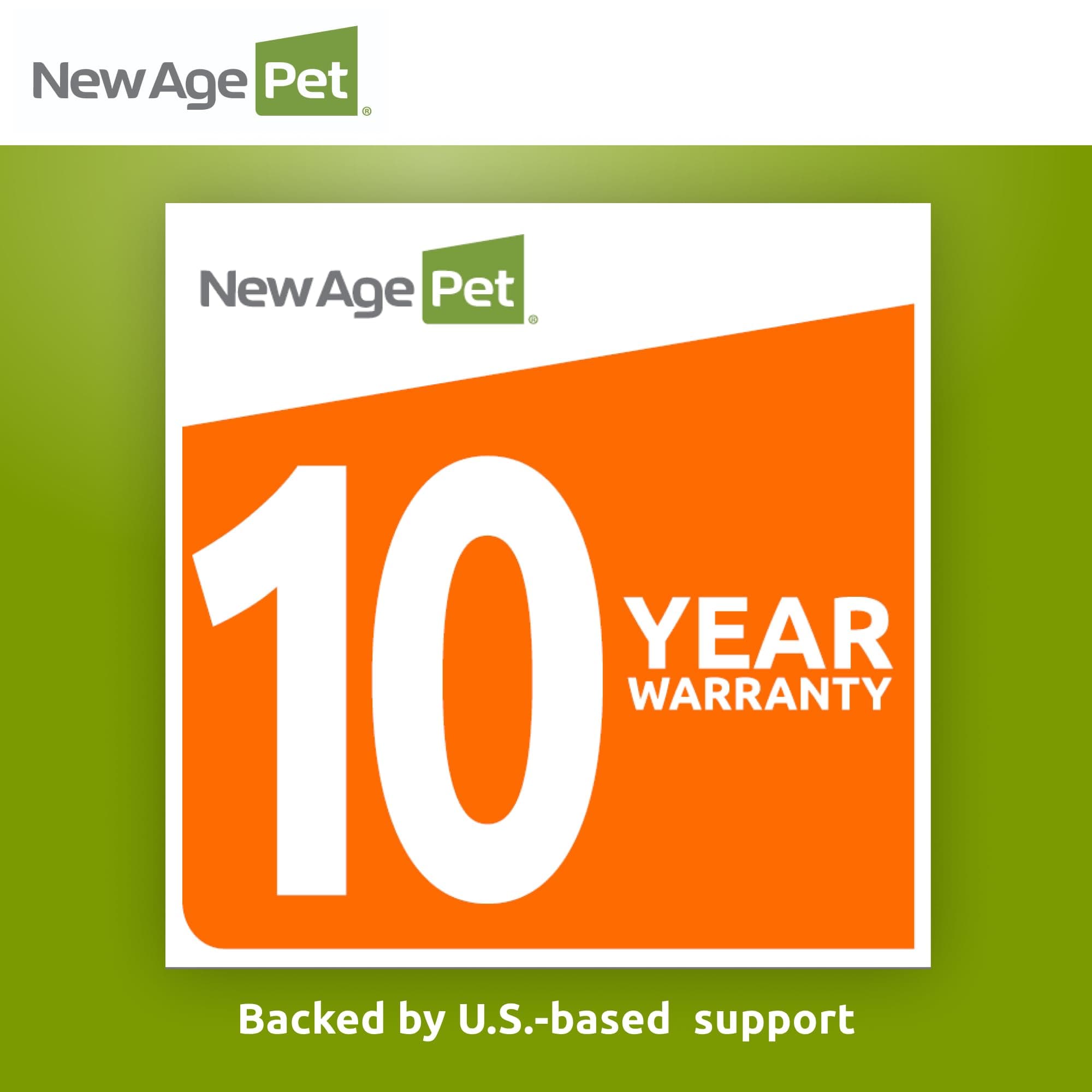 New Age Pet ECOFLEX 24-Inch Mojave Reptile Lounge in Grey - Durable Wood Plastic Composite Habitat with Ventilated Side Panels, Removable Sliding Glass Doors, and Mesh Screen Top