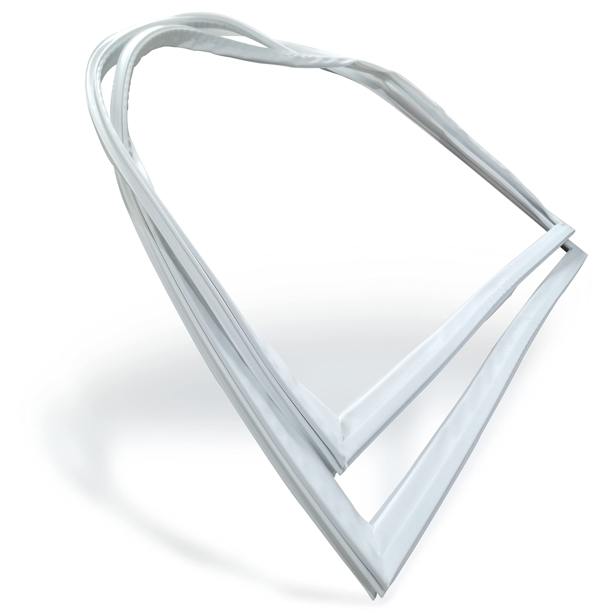 Hqsgdmn 5304507199 White Freezer Door Seal Gasket Fit for Frigidaire Refrigerator, Replacement Part AP6037262 Replaces 5304507208 216522312 216522362 216522313 4454918 PS11770643, 65.8” by 31.5”