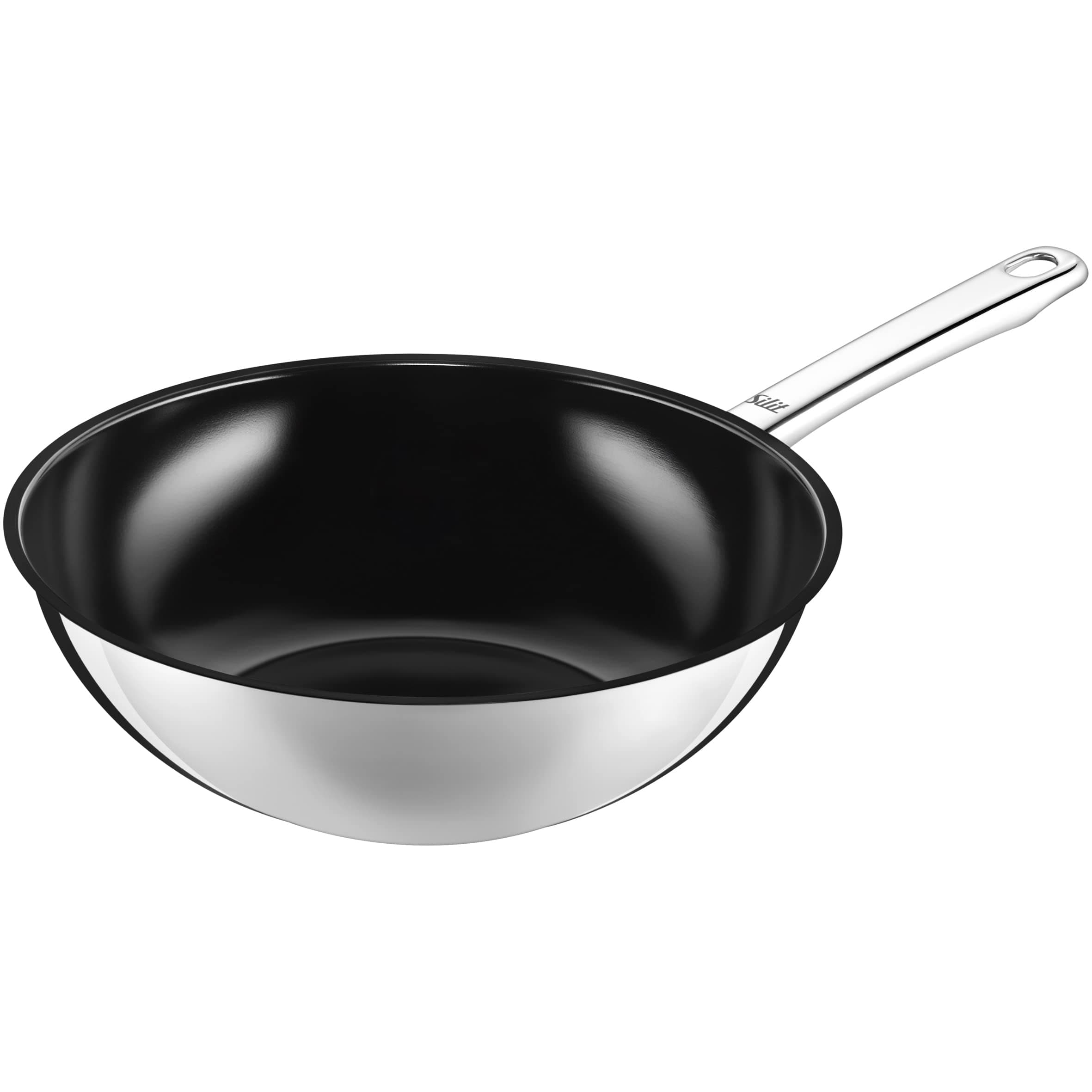 2137263753 Wuhan Original Wok Pan, Large, Silver