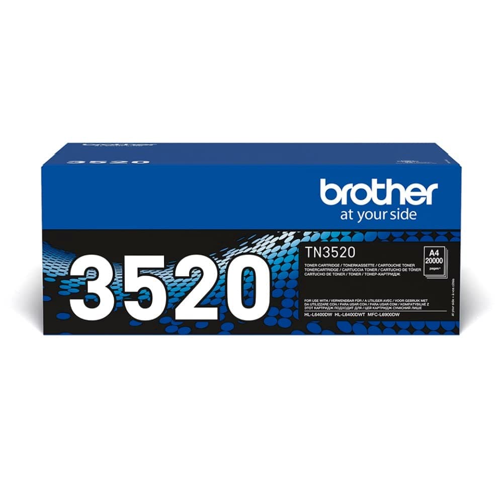 Brother TN-3520 Toner black, 20K pages