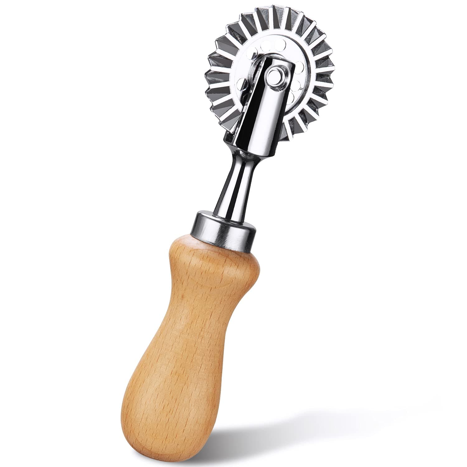 Pastry Wheel Cutter - Pasta Cutter Wheel - Ravioli Crimper Cutter Wheel for Home and Kitchen Use, 1.3inch