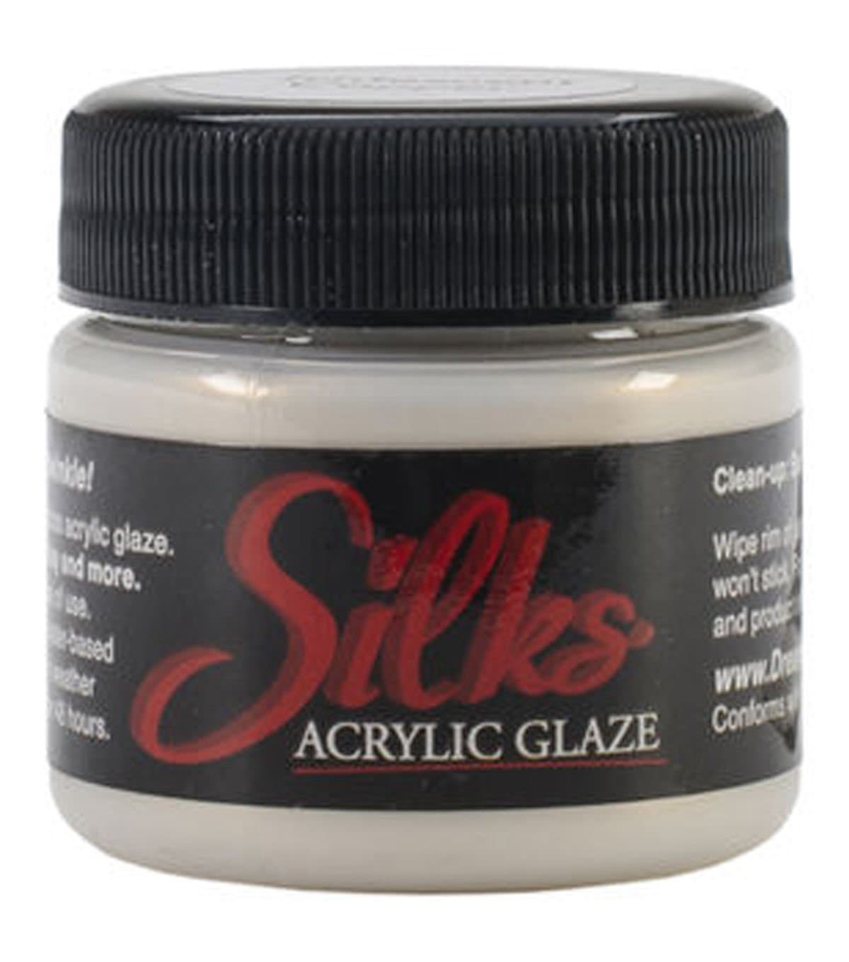 Luminarte Silks Acrylic Glaze Jar, 1-Ounce, Golden Monarch